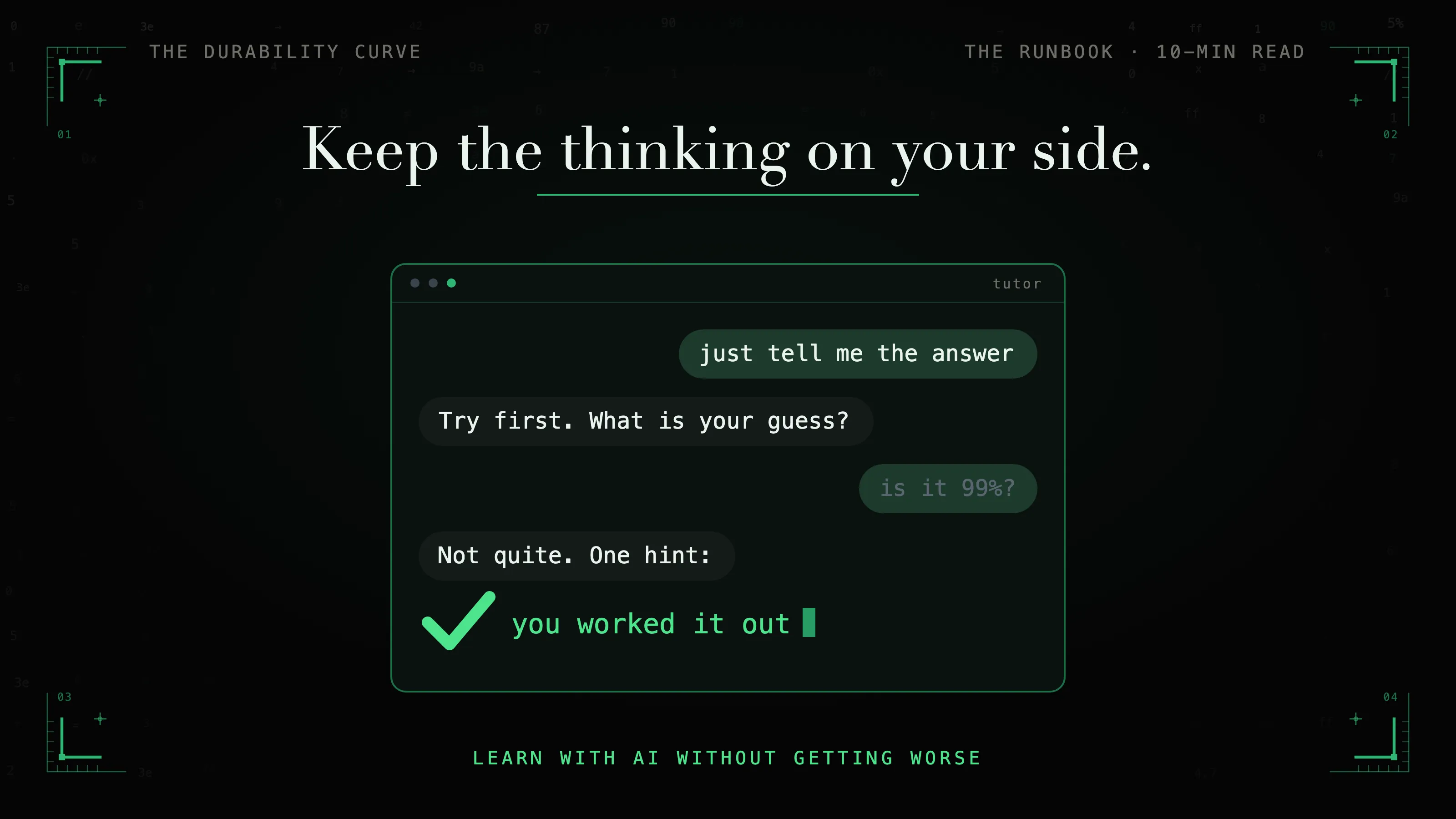 Cover art for Use AI to Learn Without Getting Worse at It