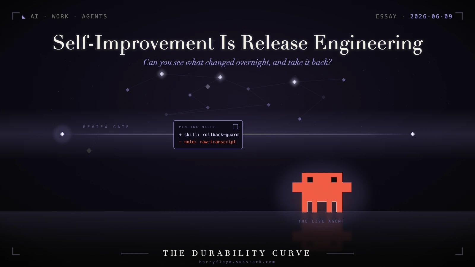 Cover art for Self-Improvement Is Release Engineering