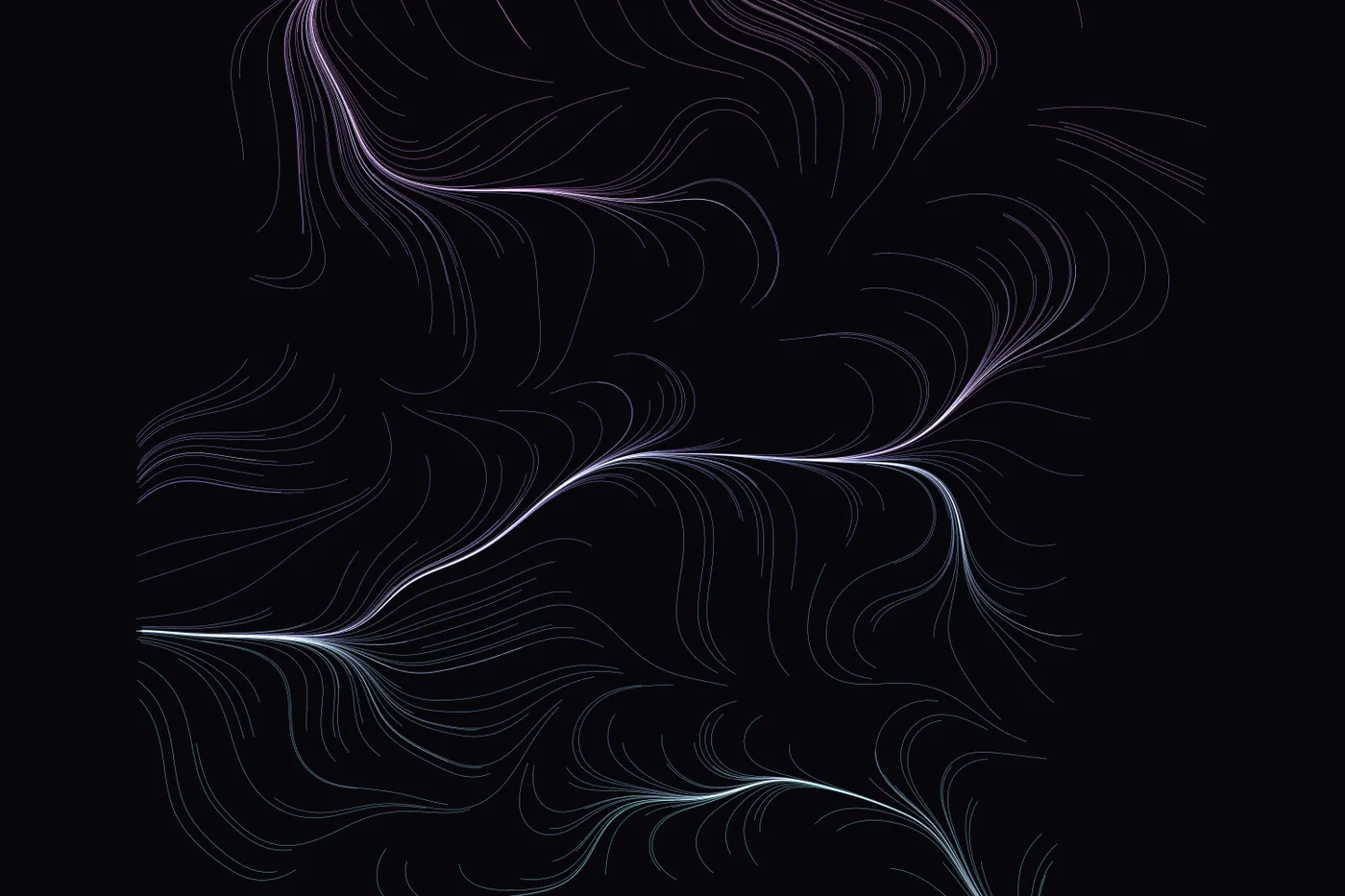 Line Art Generator: Deep current